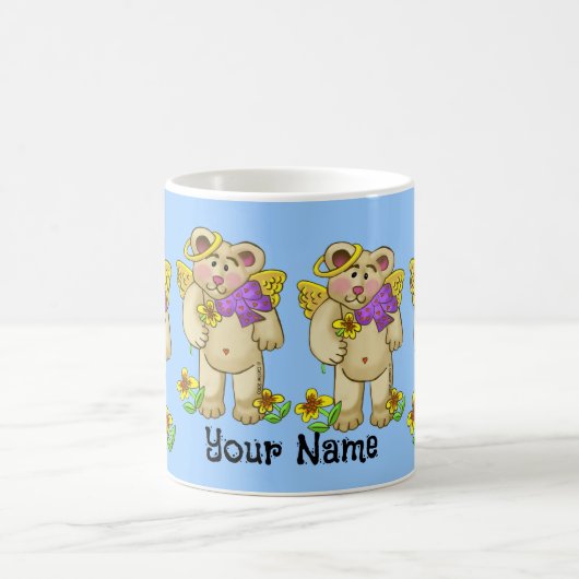Liebe Bear Angel Kaffeetasse (Mittel)