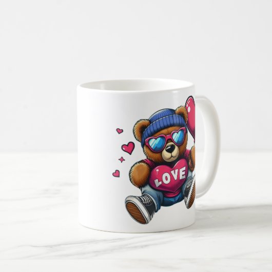 Liebe Bear Kaffeetasse (VorderseiteRechts)