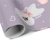 Liebe Bear Muster Geschenkpapier (Rolleneckpunkt)