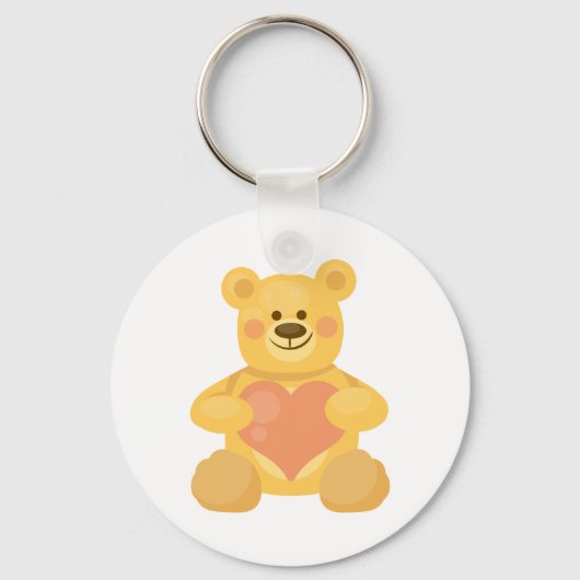 Liebe Bear Schlüsselanhänger (Vorderseite)