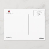 Liebe bearbeiten Original Art MADART Postkartendes Postkarte (Rückseite)