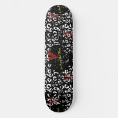 Liebe Bears All Dinge Geparden Christliche Schrift Skateboard (Vorderseite)