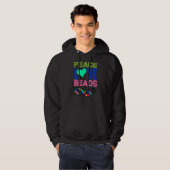 Liebe Beatworker Beadworking Nähhhhan Hoodie (Vorne ganz)
