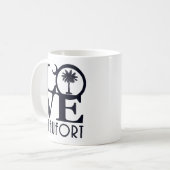 LIEBE Beaufort SC 11oz Kaffeetasse (Vorderseite Links)