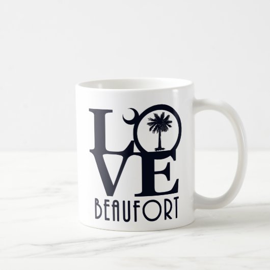 LIEBE Beaufort SC 11oz Kaffeetasse (Rechts)