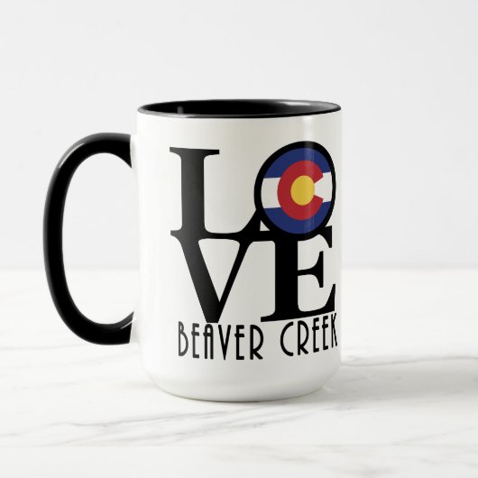 LIEBE Beaver Creek 15 oz Tasse (Links)