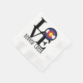 LIEBE Beaver Creek CO Serviette (Ecke)