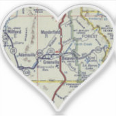 Liebe Beaver Utah Aufkleber (Vorderseite)