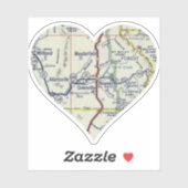 Liebe Beaver Utah Aufkleber (Blatt)