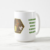 Liebe/Bedarf Kaffeetasse (VorderseiteRechts)