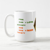 Liebe/Bedarf Kaffeetasse (Links)