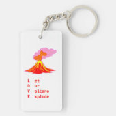 Liebe bedeutet Schlüsselanhänger (Rückseite)