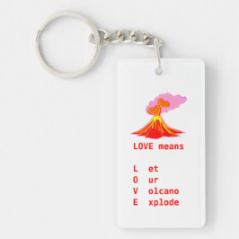 Liebe bedeutet Schlüsselanhänger