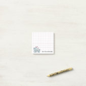 Liebe bedingungslos Elefanten Post-it Klebezettel (Auf Schreibtisch)