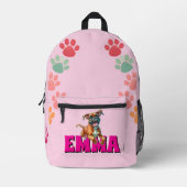 Liebe Bedruckter Rucksack (Vorderseite)