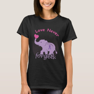 Liebe beendet Alzheimer End Heimer Heimers Bewusst T-Shirt