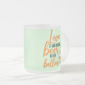 Liebe & Beer St. Patrick’s Day Fun-61146 Hoodie Mattglastasse (VorderseiteRechts)