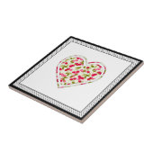 Liebe, Beeren, Kirsche Fliese (Seite)