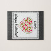 Liebe, Beeren, Kirsche Puzzle (Horizontal)