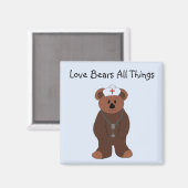 Liebe beert alles magnet (Vorderseite/Rückseite)