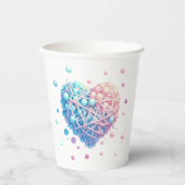 Liebe beert alles pappbecher (Vorderseite)