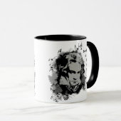 Liebe Beethoven so viel ich so viel Spaß Zitat Tasse (VorderseiteRechts)