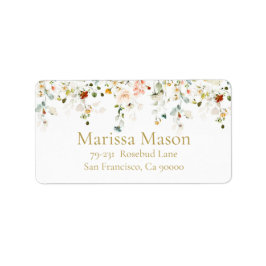 Liebe befindet sich im Etikett der Rücksendeadress Adressaufkleber