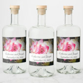 Liebe befindet sich im Set für das Lebensmittel- u Alkoholflaschenetikett (Flaschen)