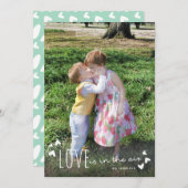 Liebe befindet sich in der Air Niedlich Valentinst (Vorne/Hinten)