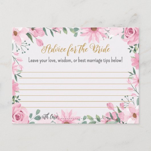 Liebe befindet sich in der Brautparty-Ratenkarte B Hinweiskarte (Vorderseite)