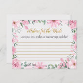 Liebe befindet sich in der Brautparty-Ratenkarte B Hinweiskarte (Vorne/Hinten)