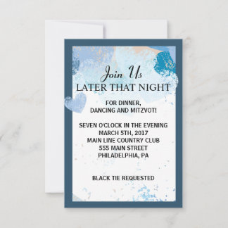 LIEBE BEFINDET SICH IN DER Jüdischen Hochzeitskart Einladung