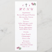 Liebe befindet sich in der Rezeptionskarte "Bloom Menükarte (Vorderseite)