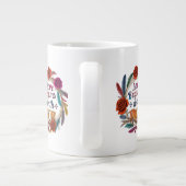 Liebe beginnt mit Jumbo-Tasse "Mama" (Rückseite)