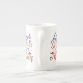 Liebe beginnt mit Mama - Tasse der Knochen-Spezial (Rückseite)