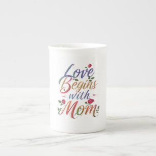 Liebe beginnt mit Mama - Tasse der Knochen-Spezial