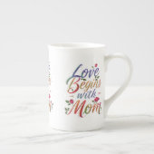 Liebe beginnt mit Mama - Tasse der Knochen-Spezial (Rechts)