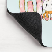 Liebe Behalte uns warm | Einhorn Winter Mousepad (Ecke)