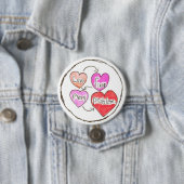 Liebe behebt jedes Problem-Button Button (Beispiel)