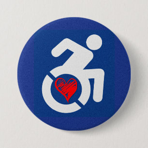 Liebe behindert button