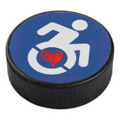 Liebe behindert eishockey puck (3/4)