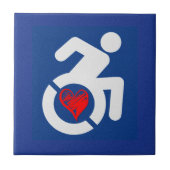 Liebe behindert fliese (Vorderseite)