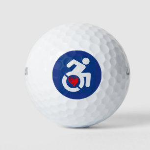 Liebe behindert golfball