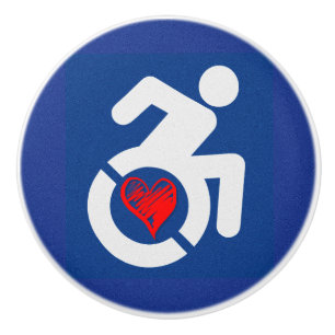 Liebe behindert keramikknauf