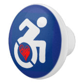 Liebe behindert keramikknauf (Rechts)