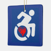 Liebe behindert keramikornament (Links)
