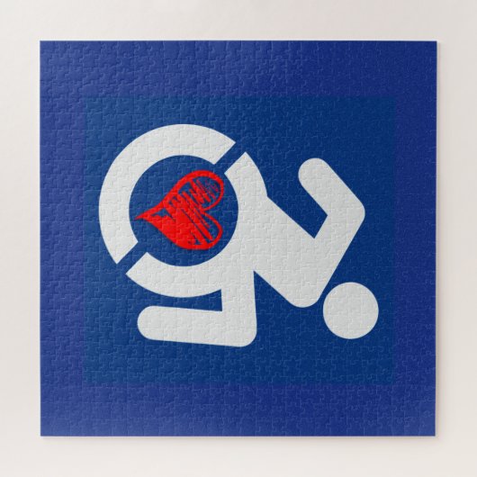 Liebe behindert puzzle (Horizontal)