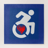 Liebe behindert puzzle (Vertikal)