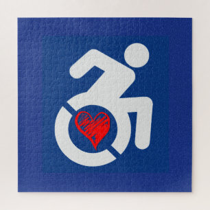 Liebe behindert puzzle