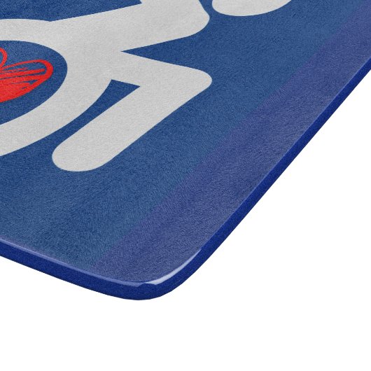 Liebe behindert schneidebrett (Ecke)